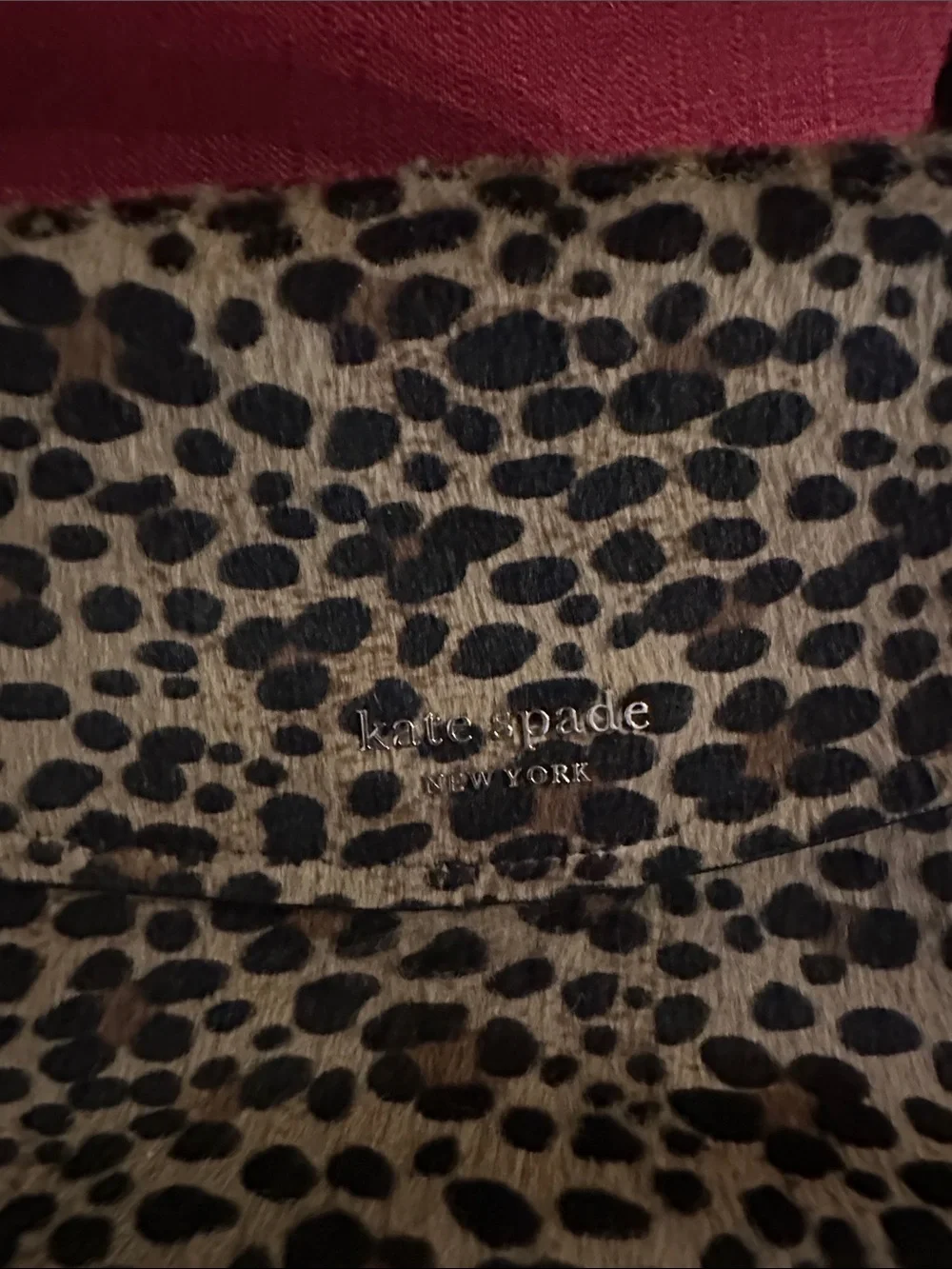 kate spade leopard print